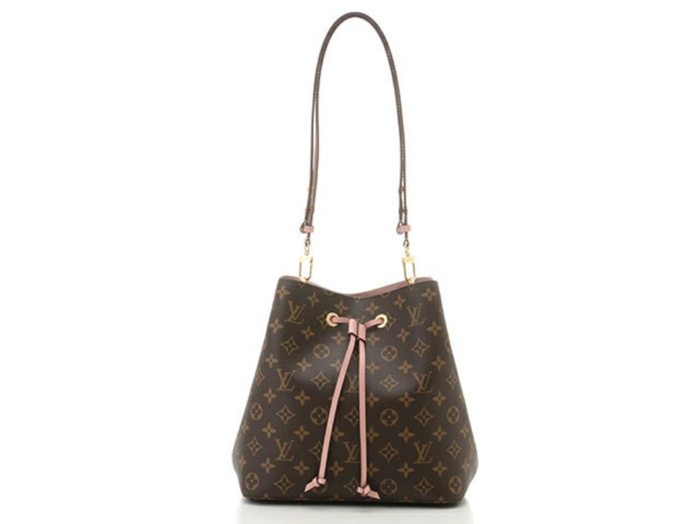 LOUIS VUITTON Bag Shoulder Neo Noe Monogram Rose Pink Poudre